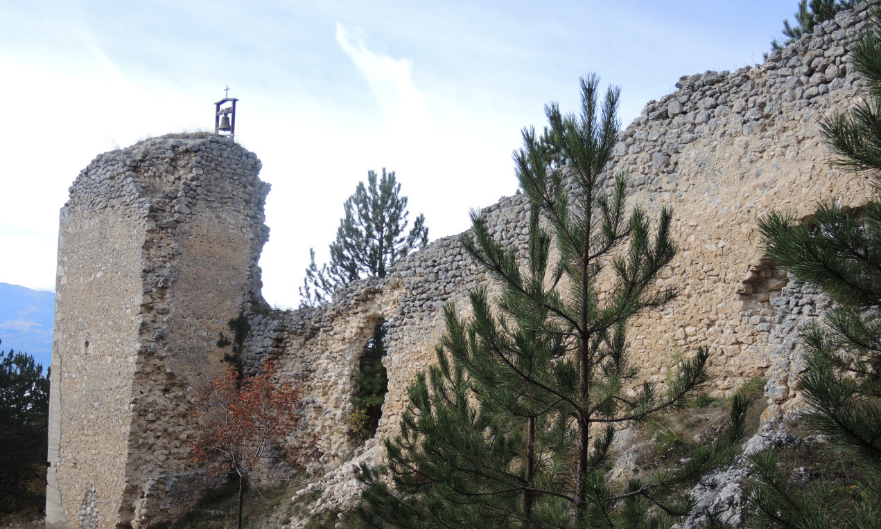 Castle of Barisciano, Italy